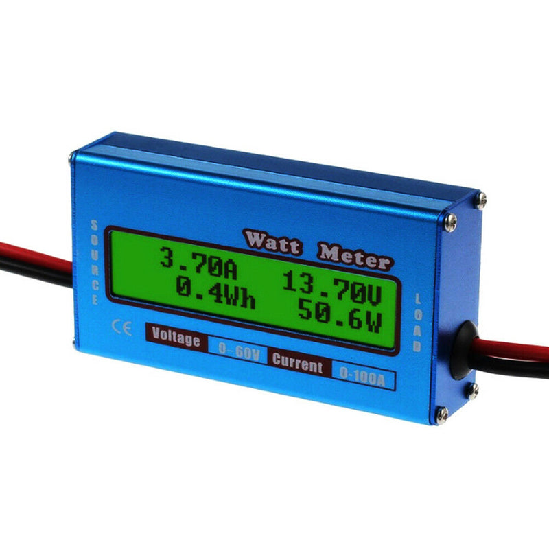 DC combo Meter Digital  LCD Watt Power Volt Amp RC Battery charging AnalyzeS Gw