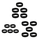 Pack of 15 No-Crow Rooster Collar (18x2cm/ Black Colors)