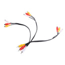 0.3 m RCA Durable Audio Video AV Cable Copper 3RCA L+R+V Usefulness VLQ