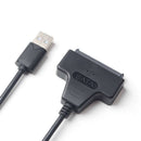 1X(ULT-BEST Super Speed Usb 2.0 To Sata 3.0 22 Pin Adapter For 2.5 Inch Har