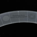 Double Wedding Ring Template Tailor Acrylic Sewing Craft Quilting Ruler Set