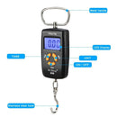 1X(WeiHeng Mini Hand Held Hanging Scale 45Kg/10G Lcd Digital Traveling Fish