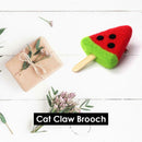 1 Set Non Finished Wool Felt Handmade Poked DIY Brooch Needle Material Bag