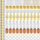 140pcs Hair Braid Dreadlock Beads Braiding Hair Extension Accessories  JC,a