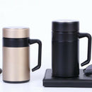 500ML Thermal Mug Stainless Steel Vacuum Flasks with Handle Thermocup Offic