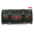Motorcycle Cruiser Tool Bag Fork Barrel Shape Handlebar Front Fork Bag Black