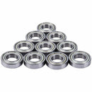 10 Pcs 12mm x 24mm x 6mm Sealed Deep Groove Radial Ball Bearings 6901Z B6K6
