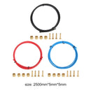 Bicycle Hydraulic Disc Brake Oil Tube Bike Brake Pipe for Shimano (Blue)