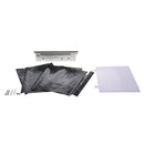 18cm Solar 4 LED stainless steel house number light solar lamp house number