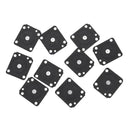 10Pcs Carburetor Parts Chainsaw Carburetor Membrane Gasket Set For Zama Cha