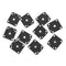 10Pcs Carburetor Parts Chainsaw Carburetor Membrane Gasket Set For Zama Cha