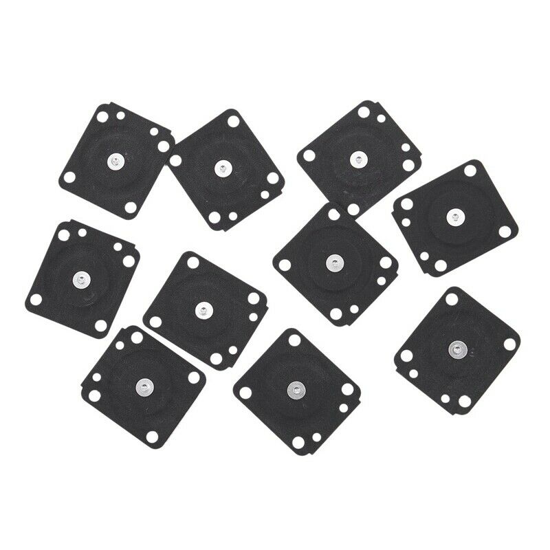 10Pcs Carburetor Parts Chainsaw Carburetor Membrane Gasket Set For Zama Cha