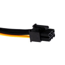 5Piece 15-pin SATA Power to 6pin Adapter Cable Y-splitter Cord for Video Card