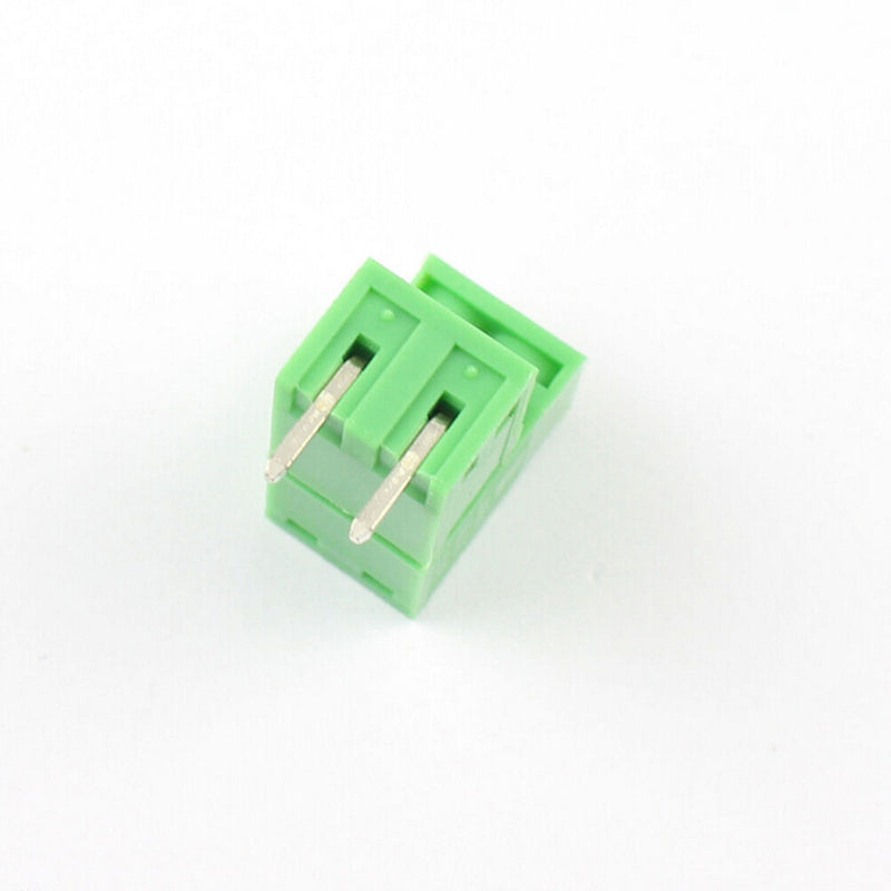 10X 2EDG 2Pin Plug-in Screw Terminal Block Connector 3.81mm Pitch Right Angle Gw