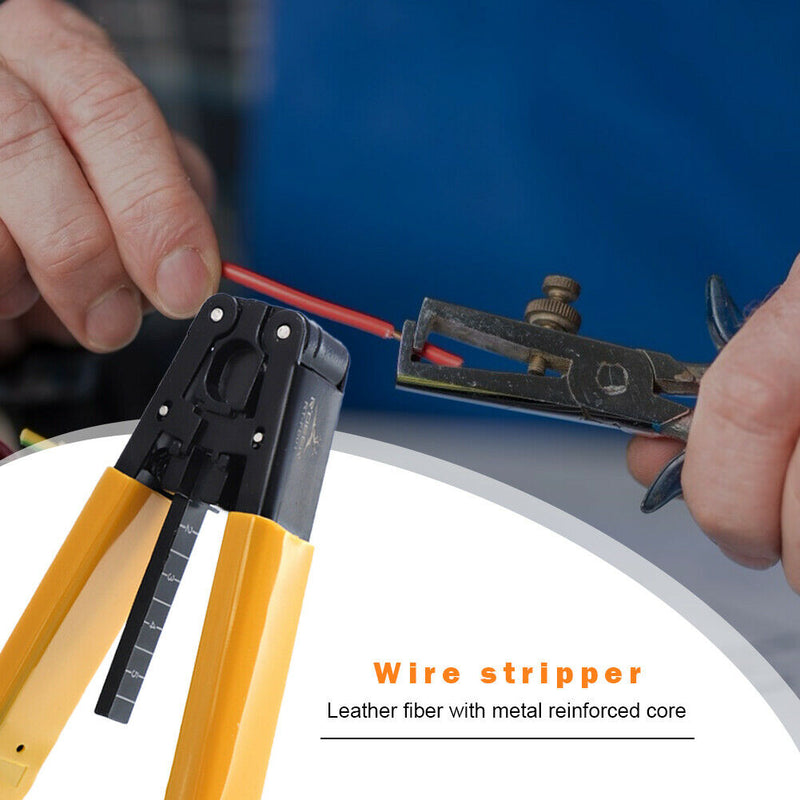 Multi-functional Peeling Stripping Tools Crimping Pliers Cable Terminal Crimpers