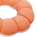 Sun Flower Ring Shaped Seat Cushion Soft Plush Chair Cushion Orange