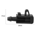 1 Pair Front Windscreen Washer Jet Nozzles 8200082347 for Renault Megane II