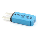 DC 14V Auto Reset Mini Circuit Breaker Blade Fuse for Car Boat(15A Blue)