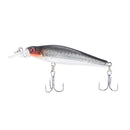 9g/8cm fishing lures baits floating metal crankbait popper hard lures hooks 5