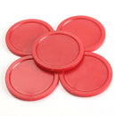 5Pcs Red 2-inch  Mini Air Hockey Table Pucks 50mm Puck Children Table New