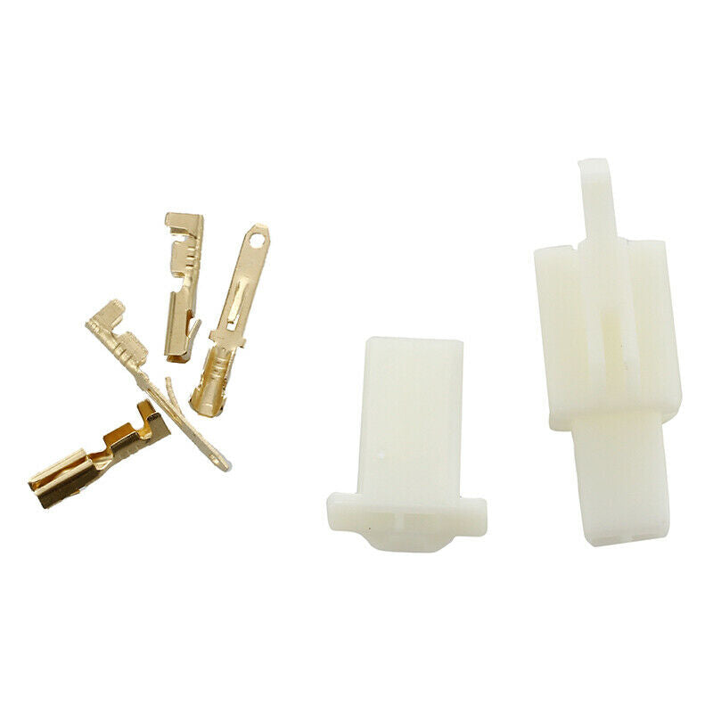 1 Set 1 Pin Male Connector Flat Connector 2.8 mm Motorcycle Scooter Car Z7W9