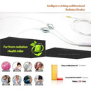 3.5mm Stereo Air Tube Wired Earphone Anti-radiation Binaural Headsets Noise