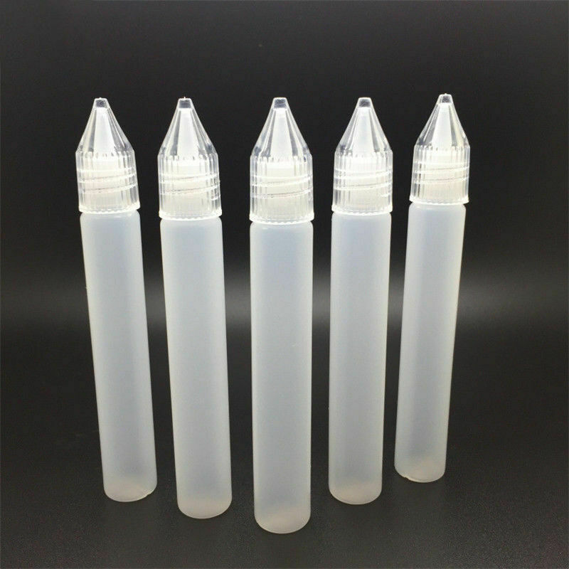 Sale Needle Tip Empty Plastic Squeezable Liquid Dropper Filling ! Bottles B6P5