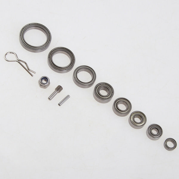Assorted Metal Bearing/Screw/Nut Replacement for Traxxas 1/10 RC Crawler