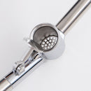 New Heavy Duty Stainless Steel Garlic Squeeze Press Portable Kitchen Tools  F5V3