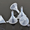 10pcs Lot Small Plastic Mini Bottle For Perfume Diffuser Liquid Oil Funnels Labs