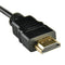 New HDTV 1.8M HDMI Male to VGA adapter Cable connector cable for PC TV Black 1Pc