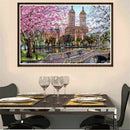 5D Diamond Painting Kit Full Drill City Embroidery Cross Stitch Arts Crafts