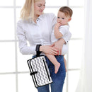 Multifunctional Portable Infant Baby Foldable Urine Mat Waterproof Nappy Bag