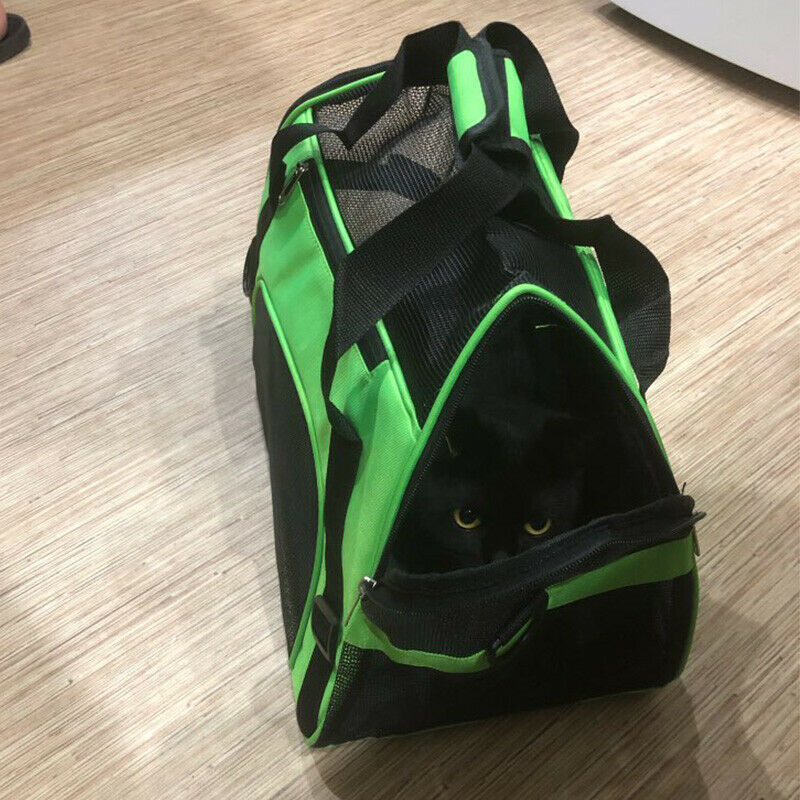 Portable Travel Pet Carrier For Cat Dog Backpack Carrying Handbag Small Dog R1L6