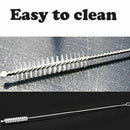 set of 12, Stainless Steel Straws, Reusable Metal Drinking Straws, Straight L2N1