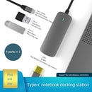 Type-C HUB for PC Laptop Portable 5Gbps USB3.0 480Mbps USB2.0 4K HDMI USB-C Dock
