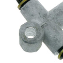 3 Way T Piece Brake Tee With 3 Male Nuts Short Union M10 3/16" New Metric P J7E3