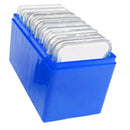 Square Plastic 10 Coin Capacity Holder Slab Storage Box Case Fit for PCCB N Z8W3