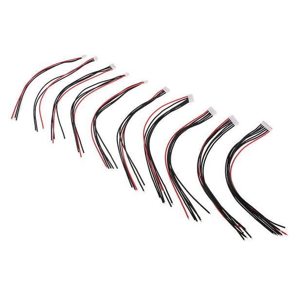 10 Pieces JST-XH Plug Charger Cable Adapter 2-6 S RC Battery Charging Cable