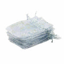 Christmas Snowflake Jewelry Candy Organzer Pouch Gift Bags Wedding Favor De T6B8
