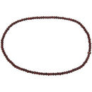 Stretch Strap 6mm Dia Beads Sandalwood Buddhist Prayer Necklace Red