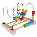 Educational Baby Kids Wooden Circle Bead Maze Toddler Intelligence Toys Gift