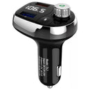 5V/3A A2Dp Fm Transmitter Mp3 Player Lcd Display Car Dual Usb Charger Adapt Z3H6