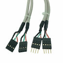4pin male to female DuPont line double head 4PIN 2.54mm 50cm