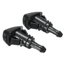 2pcs Universal Wiper Nozzle Adjustment Windshield Fan Shaped For Caliber 07-12
