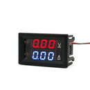Utility LED Display DC 0~100V 10A Dual Digital Voltmeter Amp Volt Meter Ammeter