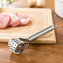 Stainless Beef Meat Mallet Tenderizer Steak Chicken Hammer Kitchen Gadget