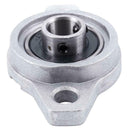 KFL000 Bore Inner 10mm Flange Ball Mounted Pillow Block Bearings