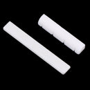High quality Buffalo Bone Bridge Saddle Nut Slotted for Ukulele Uke Gui JR
