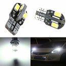 New 10 x Canbus T10 194 168 W5W 5730 8 LED SMD White Car Side Wedge Light Bulb
